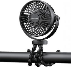 Eurolamp 300-20504 Вентилатор За Бюро Черен Eurolamp 300-20504 Вентилатор За Бюро Черен