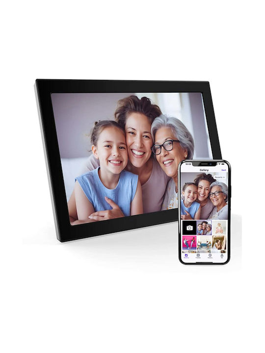 Xoro Digitale Bilderrahmen mit 10.1-Zoll Touchscreen