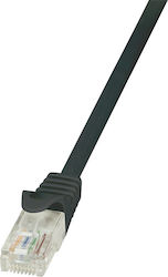 LogiLink CP1053U U/UTP Cat.5e Netzwerkkabel Ethernet 2m Schwarz