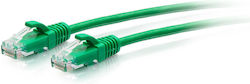 C2G U/UTP Cat.6a Καλώδιο Ethernet 0.3m Πράσινο