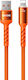 WK Cablu LED USB-A la Lightning 12W Portocaliu 1.2m