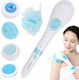 Verk Group Electric Massage Brush for Head Waist and Body White