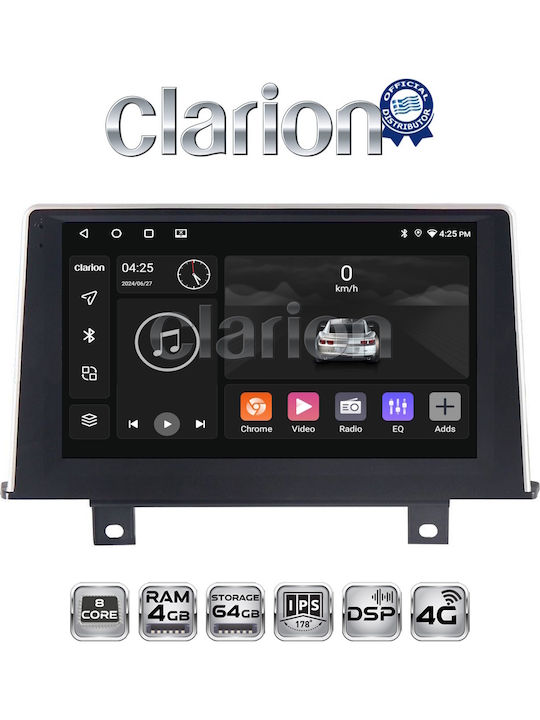 Clarion Ηχοσύστημα Αυτοκινήτου για BMW Σειρά 1 2011 > 2016 (Bluetooth/USB/WiFi/GPS/Apple-Carplay/Android-Auto)