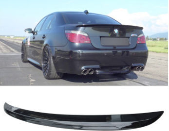 Autoheckspoiler Kofferraum Schwarz Kunststoff Glänzend Bmw E60 M5 Style 2003-2010