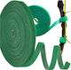 Bandă Adezivă cu Cârlig și Buclă Verde 5mx10mm