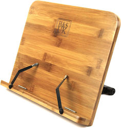 Adjustable Bamboo Recipe Book Stand Hands 34 X 1.1 X 24 Cm Adjustable Bamboo Recipe Book Stand Hands 34 X 1.1 X 24 Cm