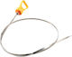 Oil Level Meter Rod for Car Engine 995 Mm Ford F-150 2005-2008 5l3z-7a020-b Yellow Silver