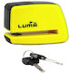 Luma Motorcycle Disc Brake Lock with 5mm Pin Diameter Yellow Colour