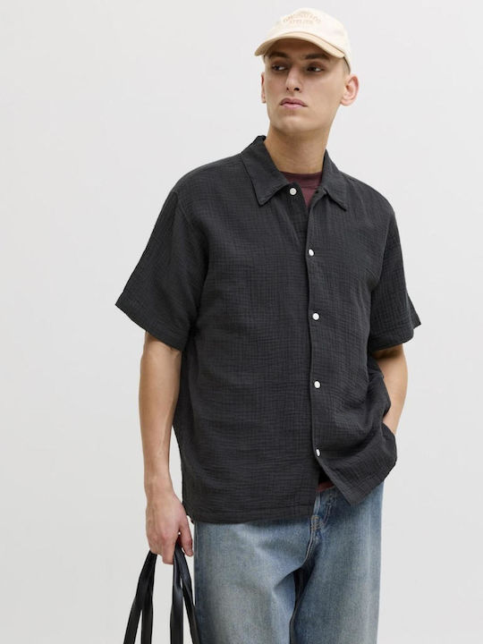 Jack & Jones Cotton Shirt Black