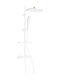Mexen Shower Column with Bathtub Mixer White