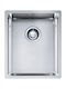 Franke Box Bxx Ένθετος Νεροχύτης Inox Brushed Μ38xΠ45cm Γκρι