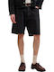 Herren Shorts Denim Schwarz