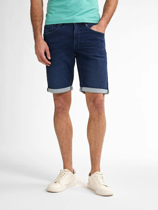 Men's Denim Bermuda Shorts Dark Stone