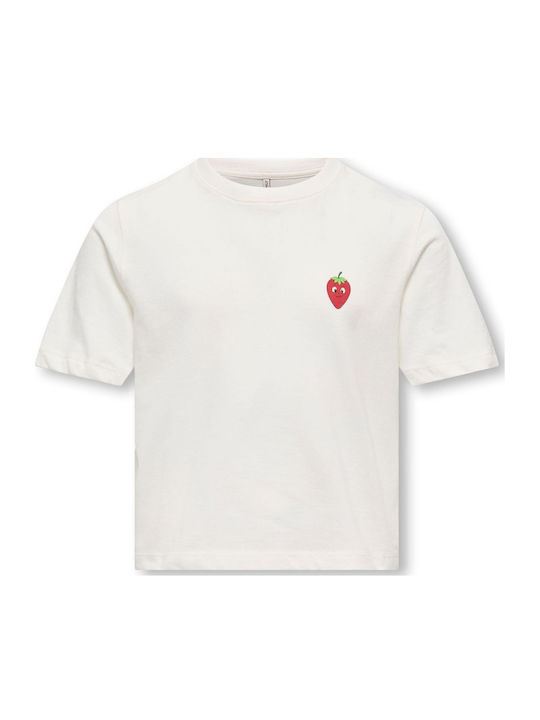 Kids Only Kinderoberteile T-Shirt Weiß