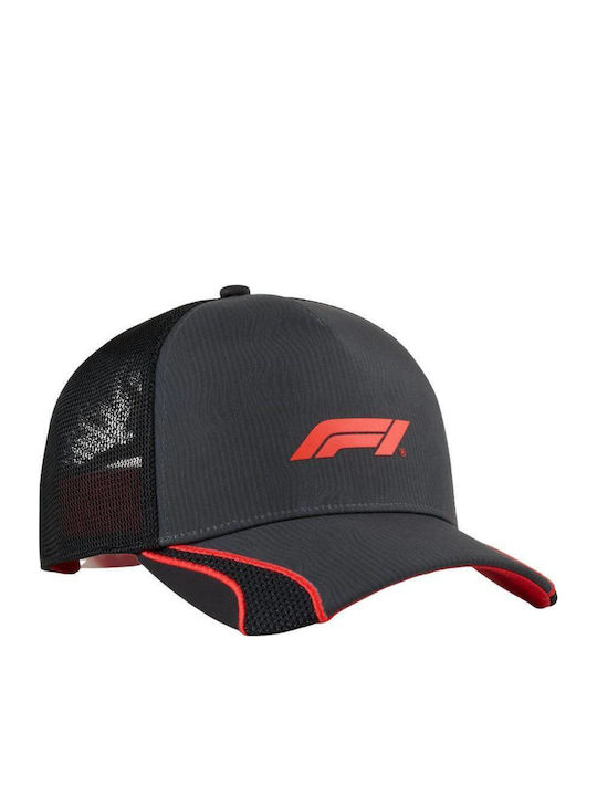 026893-01 Puma F1 Racing Trucker Cap Black Color