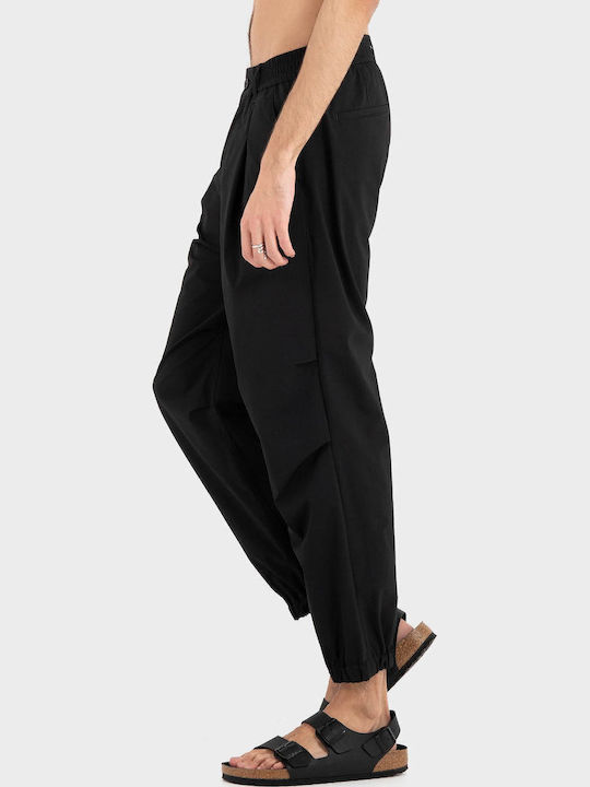 Drykorn Elastische Herrenhose Schwarz
