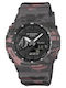 Casio Мъжки Часовник На Батерия Със Сива Каучукова Каишка