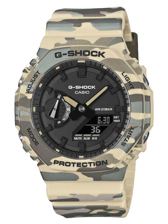 Casio Ceas Bărbătesc cu Baterie cu Curea din Ca...