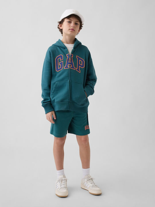 GAP Pantaloni Scurți/Bermude Tesatura Balsam