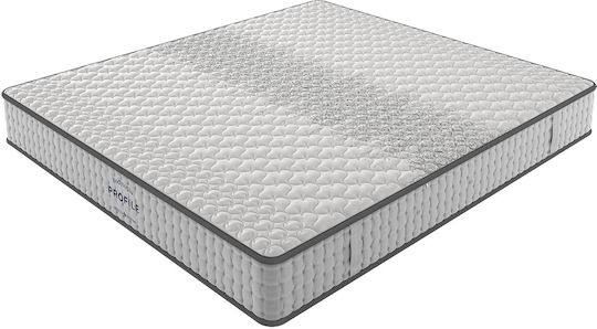 Greco Strom Profil Einzel Ergonomische Matratze 90x200cm mit Taschenfedern