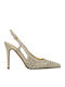 Slingbacks Fresky2 Fresky2 71-710 Γυναικείο Γόβες με Ψηλό Τακούνι Χρυσές
