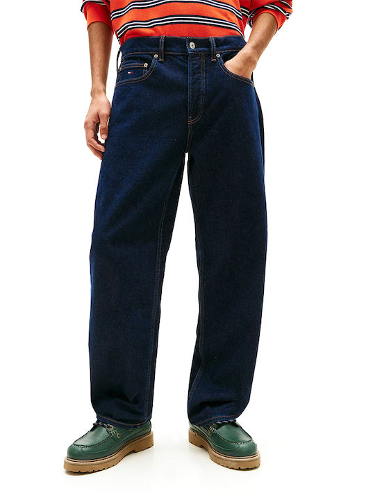 Tommy Hilfiger Men's Jeans Pants with Relaxed Straight Fit Blue