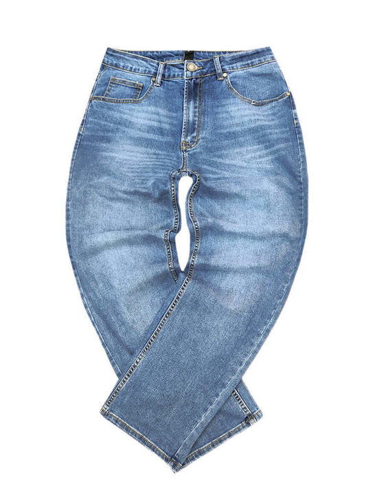 Men's Jeans Pants with Loose Baggy Fit Blue