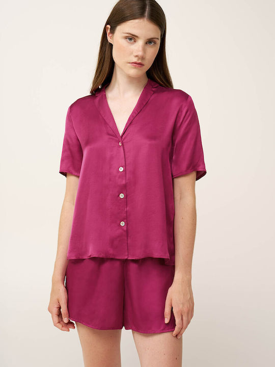 Vamp Summer Women's Pyjama Set Violetti