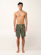Vamp Sommer Herrenpyjama BERMUDA Blau