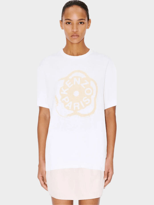 Boke Flower 2.0 Women's T-shirt Floral White
