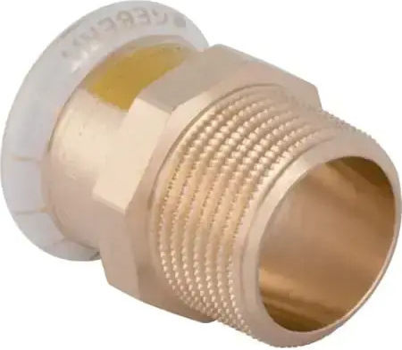 Press Fitting Male Thread Adapter Geberit 15mm x 3/4"