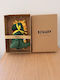 Easter Candle Dinosaur Scented Handmade with Box Green