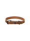 Flamingo Κολάρο Σκύλου Collar Montana Leather Cognac L 43.5-53.5cm X 25mm