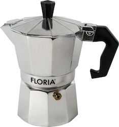 Μπρίκι Espresso 3cups Ασημί Μπρίκι Espresso 3cups Ασημί