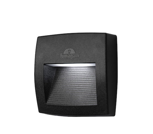 Fumagalli Lorenza Wall-Mounted Outdoor LED Light 3.5W with Adjustable White Light