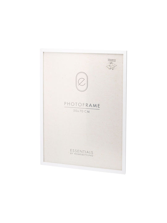 Wall Photo Frame Wooden with White Frame