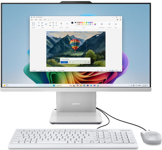 Lenovo IdeaCentre AIO 27AKP10 27" (Ryzen 7-250/16GB/1TB SSD/FHD/W11 Pro) Cloud Grey