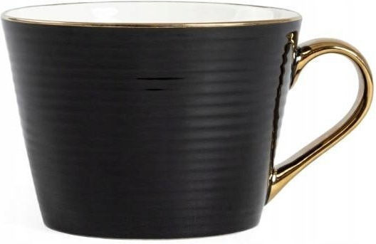 Homla Ceramic Black Mug 450ml