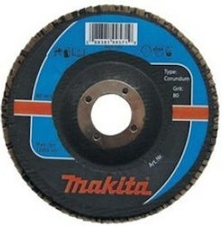 Makita Foaie de Șlefuit cu Corund 125x22.23mm P120 Aluminiu Oțel Metal Lemn