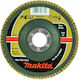 Makita Zirconia Flap Disc 125x22.23mm P60 Metal Stainless Steel