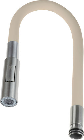 Spout Deante Luno Aba 574w Faucet Brushed Steel Beige Spout Deante Luno Aba 574w Faucet Brushed Steel Beige