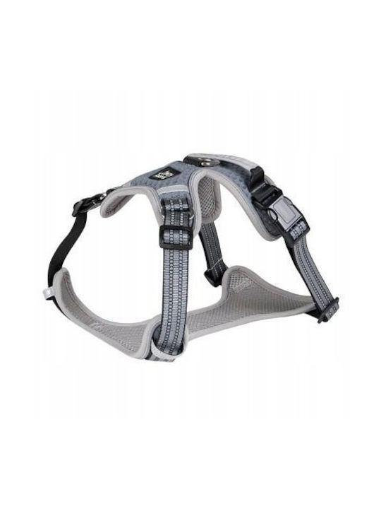 Barry King Harness Hundegeschirre Grau Mesh L Halsumfang 52-73cm Brustumfang 61-81cm