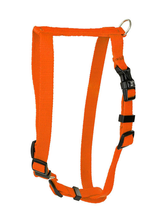 Classic Dog Harness Orange S-m 16mm/40-65cm