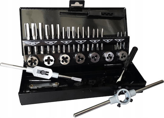Forsage Threading Tap Die Set 32pcs M3-m12