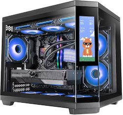 Mars Gaming MC-3TCORELCDM Gaming Midi-Turm mit Seitenfenster