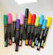 Acrylic Markers Multicolor 2mm Set 12 Pieces