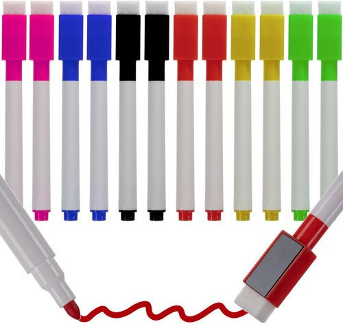 Μαρκαδόροι Πίνακα Multicolor 1.2mm Σετ 12 χρώματα