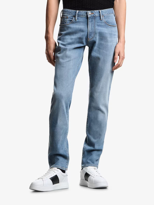 Men's Jeans Pants with Slim Fit Blue