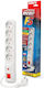 Acar Power Strip with 3m Cable