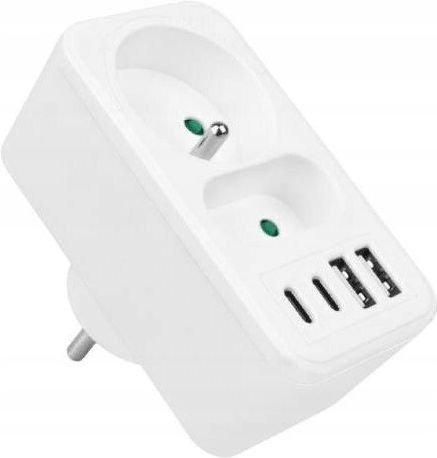 LTC Steckdosenleiste mit USB-A und 2 USB-C